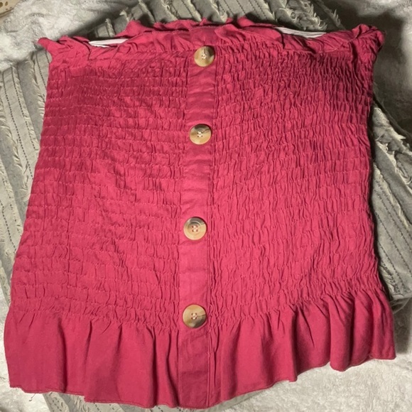 Hot Pink Crop top - Picture 1 of 4